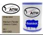 Preview: Chevrolet, Medium Pewter (Interior Color), 92 / WA109D: 500ml Lackdose, von ATW Autoteile West.